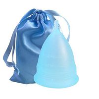 Menstrual Period Cups for Women Beginner, Wear for 12 Hours - Soft, Flexible, Reusable Medical-Grade Silicone, Menstrual Period Cup Sterilizer (S)