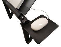 LapWorks Wizard MouzPad (Size 6.25 x 7.75 inches) - Mouse Pad Platform with Adjustable Angle Leg Clamp only - Does not Include The Wizard Desk, Laptop or Mouse