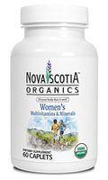 Nova Scotia Organics, Women's Multivitamins & Minerals, USDA Certified Organic, 60 easy to swallow caplets