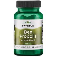 Swanson Bee Propolis 550 Milligrams 60 Capsules
