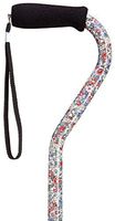 Unisex Offset Handle Cane Color: Wildflowers