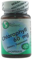WORLD ORGANICS Chlorophyll 60mg 50 CAPS