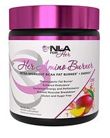 NLA for Her - Her Amino Burner - Intra-Workout BCAA Fat Burner + Energy - Sustained Energy, Focus, and Endurane. Promotes Fat Loss & Boosts Metabolism - Mango Passion - 195 Grams