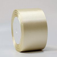 Solid Color Satin Ribbon - 1.6 Inch Wide 25 Yard Double Face Ribbon Roll as Pull Bows, Christmas Gift Knot to Wrap the Box or Floral Decoration