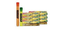 100% Authentic Juicy Jays 1 1/4 Rolling Papers Bundled with Two Exclusive Destroyer Plastics Doob Tubes One Large One Small (Banana Juicy Jays 1 1/4, 6)