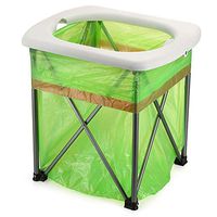 Folding Toilet Seat Chair, Multi-Function Outdoor Mobile Seat Toilet For Camping Hiking Travel Portable Travel Car