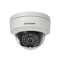HIKVISION HD Smart 4 Megapixel PoE Dome IP Outdoor Surveillance Camera, 2.8mm Lens, White (US Version)