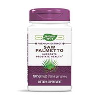 Nature's Way Saw Palmetto Standardized Extract Prostate Health, 160 mg per serving, 180 Softgels