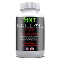 Healthier Nutrition Krill Oil (Extra Strength) with Omega-3s EPA,No Badaftertaste or Taste of Strange Synthetic Chemicals.