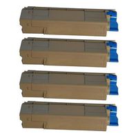 Amsahr compatible with Brother DR400/DR500/DR510/1250 Compatible Replacement Toner Drums 4-Pack