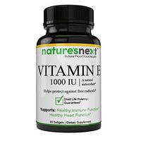 Impressive Proven Antioxidant Vitamin E 1000, Powerful, Pure & EFFICIENT Non-GMO Vitamin E 1,000 IU Remarkable Formulation, Real Results
