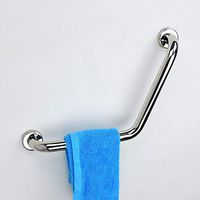 Liweibao-Home Grab Bar L-Shaped Toilet Bracket Bathroom Handrail Grab Bar for Bathtub,Shower for Special Crowds, Non-Slip, Advanced Auxiliary Bathroom Handles Bathroom Safety Accessories