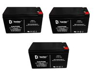 Beiter DC Power eZip E-1000 Replacement Batteries Reuse Existing Wires and Connectors