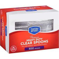 Berkley Jensen Plastic Spoons, 300 ct. - Clear AS