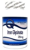 Iron Glycinate 28mg 100 Capsules ^GLS