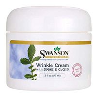 Swanson Wrinkle Cream with Dmae & Coq10 2 fl Ounce (59 ml) Cream
