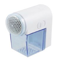 Amico Clear Blue White Plastic Shell Fabric Lint Pill Remover