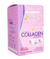 Collagen Peptides Powder Stick Pack Supplement, Premium Grass-Fed Hydrolyzed Collagen Protein with Vitamin C , Non GMO, Dairy Free, Gluten Free Variety Pack – 15 Packs