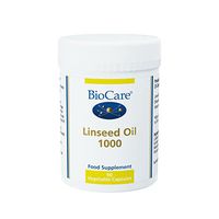 Biocare Linseed Oil 1000g 90 Capsules