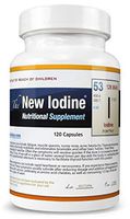 New Iodine Supplement - 120 caps - Organic Iodine Amino Acid Chelate - Small Caps - Vegan - Gluten Free