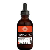 Global Healing Center Renaltrex, Organic Kidney and Urinary Support, Liquid Raw Herbal Extract with Cranberry, Horsetail and Uva Ursi, Enhanced with Shilajit, 2 Fl Oz