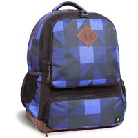 J World New York Lombard, Block Navy, One Size