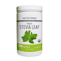 Nubeleaf Stevia Leaf Powder - Non-GMO, Gluten-Free, Raw, Organic, Vegan Natural Sweetener - Single-Ingredient Nutrient Rich Superfood for Cooking, Baking, Smoothies (14oz)