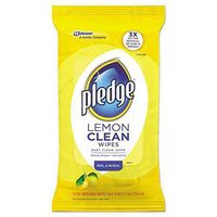 Pledge Lemon Wipes, 24 Count