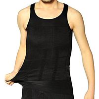 Shop Flash Lower Lumbar Region Mild Back Pain Soothing Compression Medical Men's Shirt, Black, XX-Large