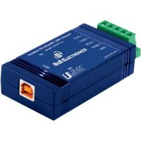 B&B ELECTRONICS USB To Isolated 422/485 W/Plug Term Block And Leds / USOPTL4 /