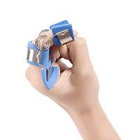 Finger Splint Orthosis Correction Trainers Spasm Training Device Function Fraction Recovery Flexion Extension Posture Finger Spasm Finger Arthritis Corrector (L)