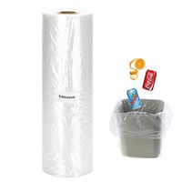 Rubbish Trash bags, 16 x 20 inches Trash Bags for Kitchen, Car, Indoor Office, Living Room, Bedroom, Bathroom(350 Bags-1 Roll)