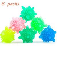 Life HS Magic Decontamination Anti-Winding Starfish Laundry Ball to Keep Clothes Fresh and Dry Fabric Softener Reusable Cleaning Ball Tool Color Random