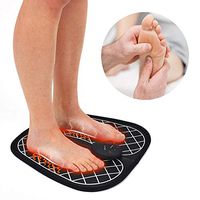 ABS Stimulator & Foot Massager Machine & EMS/TENS Muscle Stimulation Foot Circulator, Improves Circulation, Relax Stiffness Muscles, Relieve Feet and Legs Pain