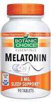 Botanic Choice Melatonin 5 mg,90 Tablets