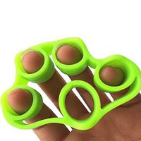 1Pcs Silicone Finger Puller Finger Exerciser Rehabilitation Exercise Resistance Band Five Finger Pull Rings Great Strength