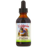 WishGarden Herbs - AfterEase, Organic Herbal Supplements for After Birth Pains, Soothes Normal and Temporary Afterbirth Contract 2oz