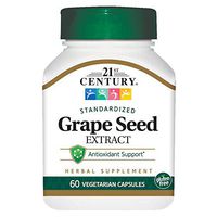 21st Century Grape Seed Extract Veg Capsules, 60 Count