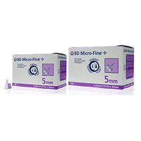 Bd Ultra Fine Pen Needles Mini 5mm X 31g Penta Point Comfort. 200 Ct. (In 2 Boxes) by BD