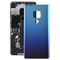 JUNXI Phone case Phone Cover Battery Back Cover for Huawei Mate 20(Black) (Color : Twilight Blue)