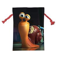 KEITH WRIGHT Tur-bo Snail-e Wrap Bags Xmas Santa Claus Present Drawstring Bag Holiday Decorations Ornaments