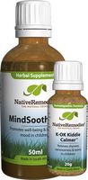 Native Remedies MindSoothe Jr. and K-OK Kiddie Calmer ComboPack