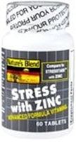 NAT B STRESS FORMULA W/ZINC TB 60