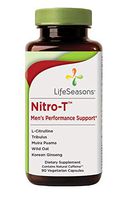 LifeSeasons - Nitro-T - Stamina and Energy for Men - Natural Way to Help Blood Flow with L-Citrulline, Tribulus, Muira Puama and Korean Ginseng - 90 Capsules