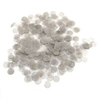 TableRe 100Pcs 20mm Stainless Steel Tobacco Smoking Smoke Screen Pipe Metal Filters