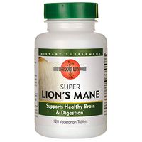 Super Lion's Mane with Maitake D-Fraction - 120 Vegetable Tablets by Mushroom Wi