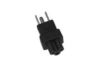 SF Cable IEC C5 to USA NEMA 5-15P Power Plug Adapter