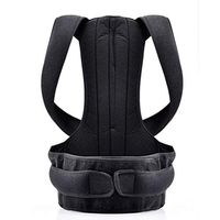 Steel Plate Orthopedic Posture Corrector Lumbar Back Brace Shoulder Back Support Belt Corsets for Men Women Plus Size