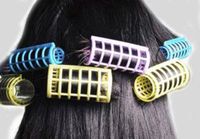 Plastic Self Grip Cling Hair Rollers 12pcs X 20mm Medium Size DIY Salon Hairdressing Colorful Curlers