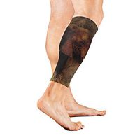 Calf Guard Sleeves Elephant Animal Art Sports Calves Guards Sleeves for Running, Basketball, Baseball, Football